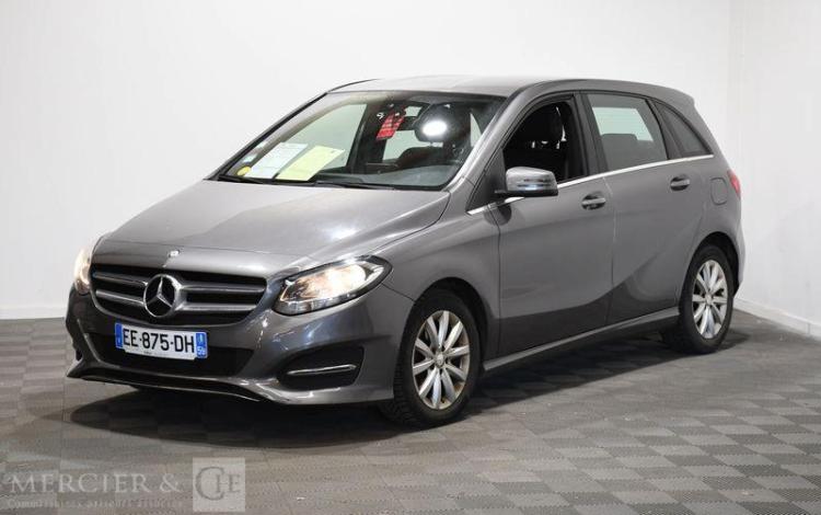 MERCEDES CLASSE B 1,8 200 CDI 135 BLUE EFFICIENCY DESIGN 7G-DCT BVA GRIS EE-875-DH