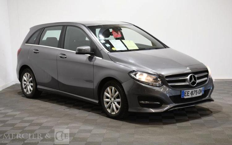 MERCEDES CLASSE B 1,8 200 CDI 135 BLUE EFFICIENCY DESIGN 7G-DCT BVA GRIS EE-875-DH