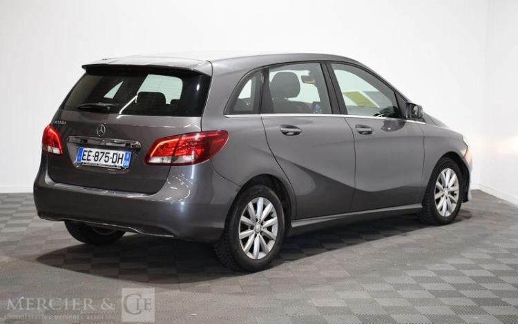 MERCEDES CLASSE B 1,8 200 CDI 135 BLUE EFFICIENCY DESIGN 7G-DCT BVA GRIS EE-875-DH