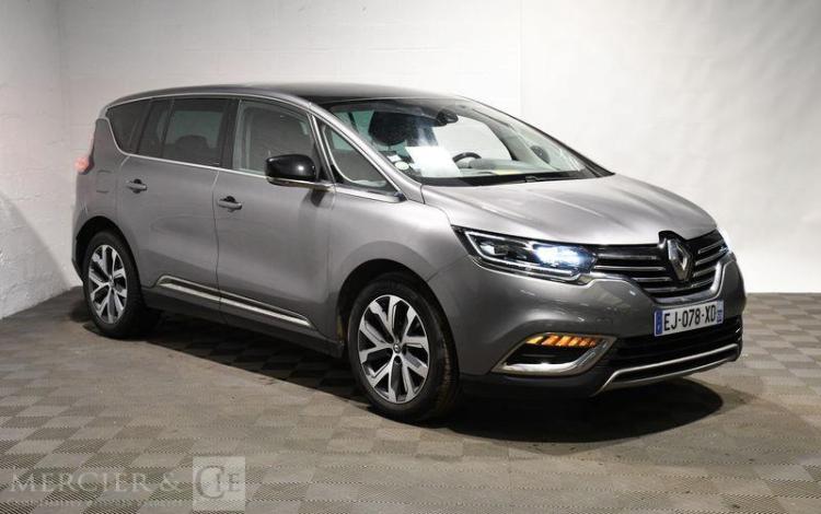 RENAULT ESPACE 1.6 DCI TWIN-TURBO 160CH ENERGY INTENS EDC BVA GRIS EJ-078-XD