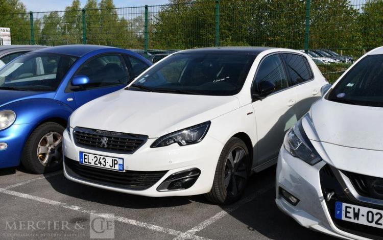 PEUGEOT 308 1,2 PURETECH 130 GT LINE S&S BLANC EL-243-JP