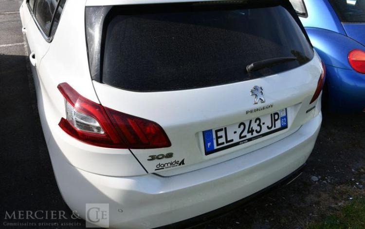 PEUGEOT 308 1,2 PURETECH 130 GT LINE S&S BLANC EL-243-JP