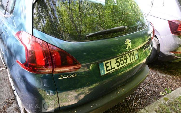PEUGEOT 2008 1.6 BLUEHDI 100ch ACTIVE AUTO ECOLE vente à pro car depedalage obligatoire VERT EL-559-YM
