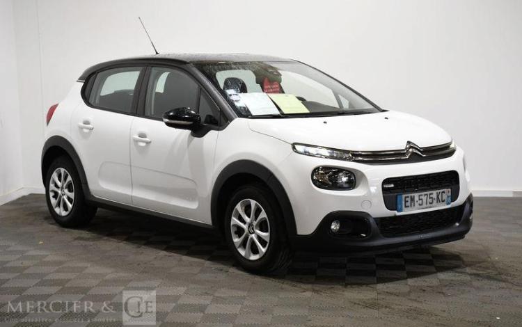 CITROEN C3 1.2 PURETECH 80 FEEL BLANC EM-575-KC