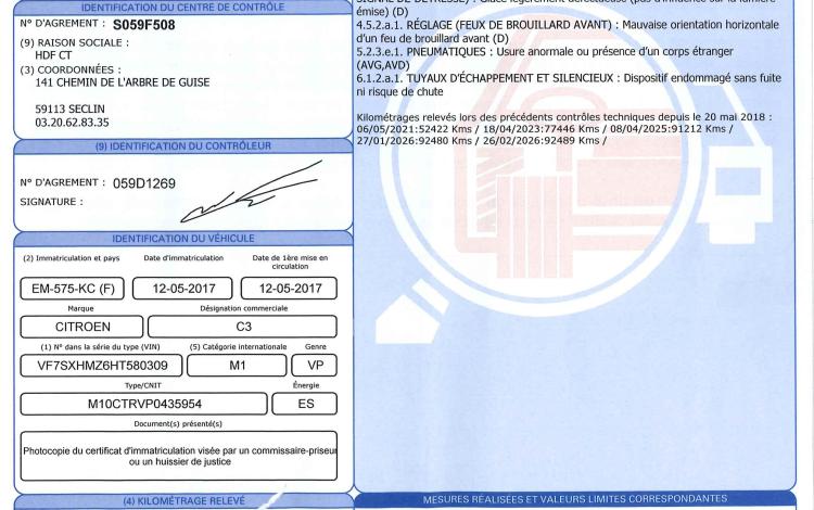 CITROEN C3 1.2 PURETECH 80 FEEL BLANC EM-575-KC