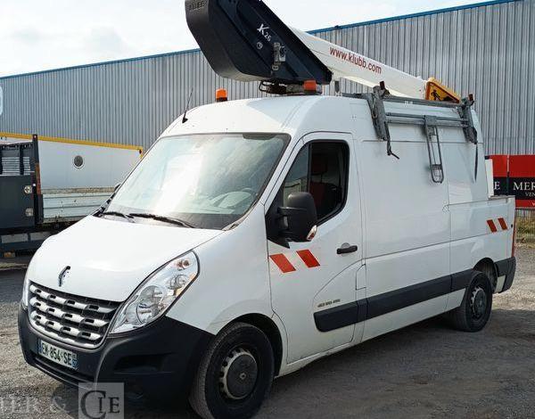 RENAULT MASTER L3H2 2.3 dCi 16V ENERGY 170 CV NACELLE KLUBB K26 10 M – 580 H BLANC EM-854-SE
