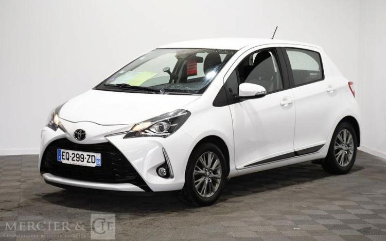 TOYOTA YARIS 1.0 VVTI 70ch DYNAMIC BLANC EQ-299-ZD