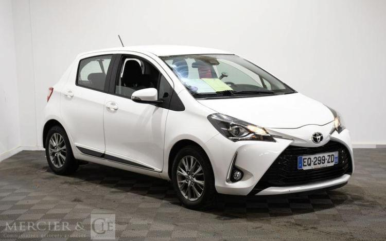 TOYOTA YARIS 1.0 VVTI 70ch DYNAMIC BLANC EQ-299-ZD