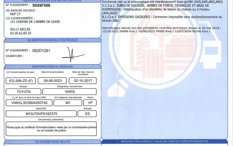 TOYOTA YARIS 1.0 VVTI 70ch DYNAMIC BLANC EQ-299-ZD