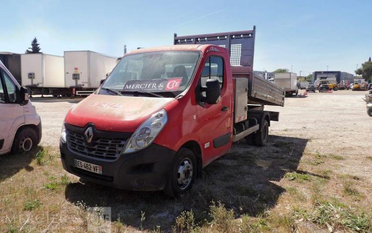 RENAULT MASTER BENNE SIMPLE CABINE COFFRE ROUGE ES-462-VF