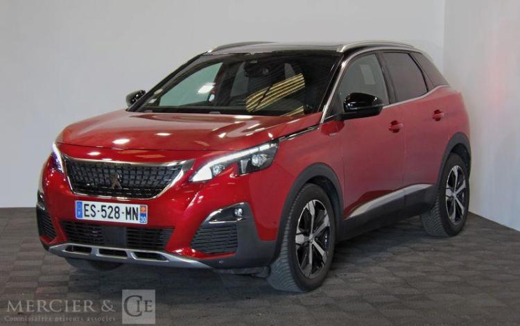 PEUGEOT 3008 GENERATION-II 1.6 BLUEHDI 120CG GT LINE EAT BVA S&S ROUGE ES-528-MN