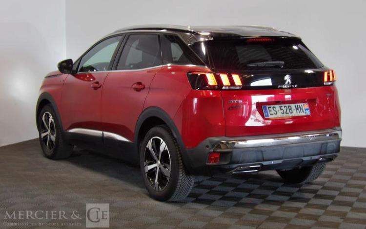 PEUGEOT 3008 GENERATION-II 1.6 BLUEHDI 120CG GT LINE EAT BVA S&S ROUGE ES-528-MN