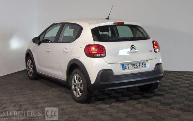 CITROEN C3 BLANC ET-783-FJ