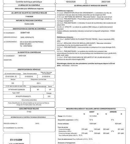 DS DS5 2.0 BLUEHDI 180ch SPORT CHIC EAT GRIS EV-815-DW