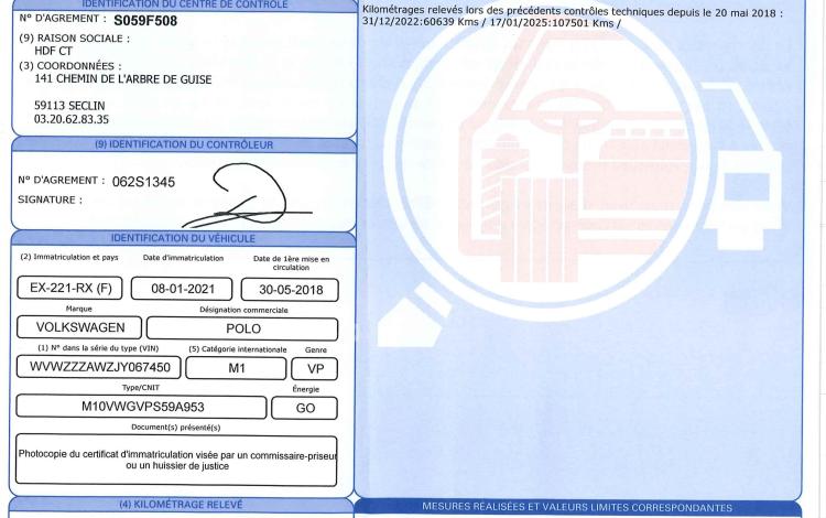 VOLKSWAGEN POLO 1.6 TDI 80CH TREND LINE BUSINESS GRIS EX-221-RX