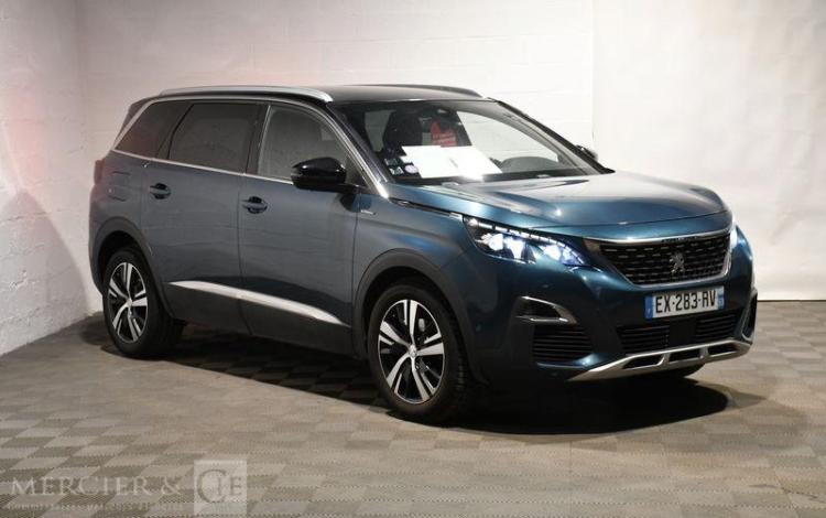 PEUGEOT 5008 GT LINE 1,2 PURETECH BLEU EX-283-RV