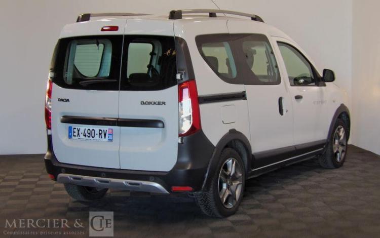 DACIA DOKKER COMBI STEPWAY 1.2 TCE 115CH BLANC EX-490-RV