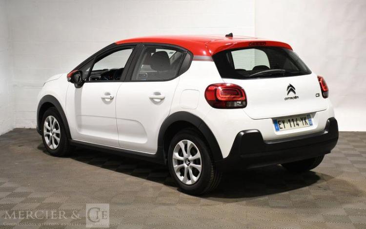 CITROEN C3 GENERATION-III 1.6 BLUEHDI 75CH FEEL S&S BLANC/ROUGE EY-114-YK