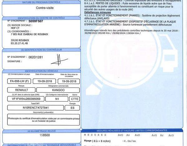 RENAULT KANGOO FOURGON 1.2 TCE 115 ENERGY EXTRA RLINK BLANC FA-656-LW
