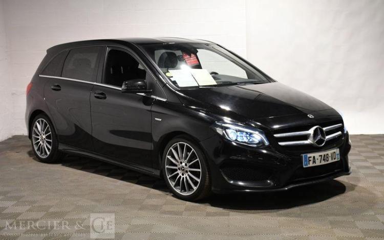MERCEDES CLASSE B 2,2 200 CDI 135 SENSATION 7G-DCT BVA NOIR FA-748-VD