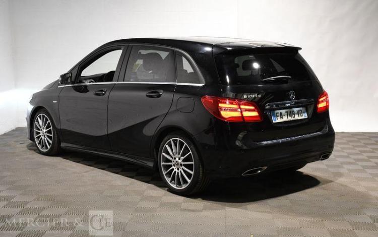 MERCEDES CLASSE B 2,2 200 CDI 135 SENSATION 7G-DCT BVA NOIR FA-748-VD