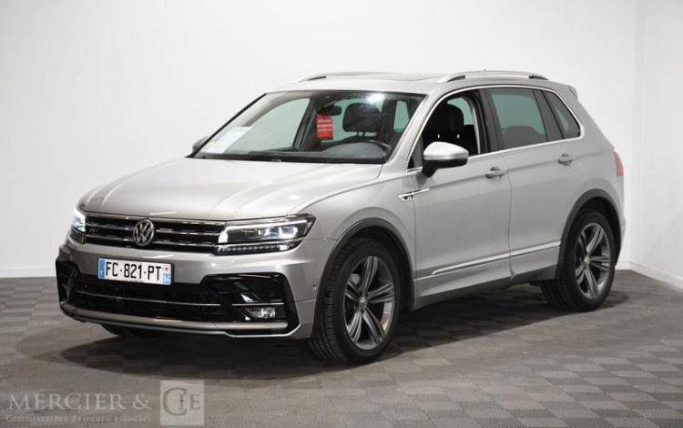 VOLKSWAGEN TIGUAN 2.0 TDI 150ch BLUEMOTION CARAT EXCLUSIVE DSG GRIS FC-821-PT