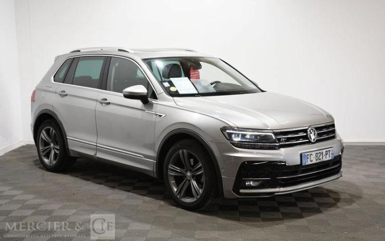 VOLKSWAGEN TIGUAN 2.0 TDI 150ch BLUEMOTION CARAT EXCLUSIVE DSG GRIS FC-821-PT