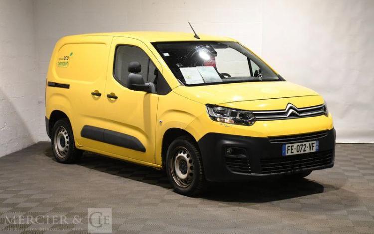 CITROEN BERLINGO VAN TAILLE M CLUB BLUEHDI 130CH EAT8
 JAUNE FE-072-VF