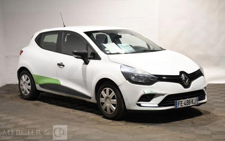 RENAULT CLIO IV SOCIETE 1.5 DCI 75ch AIR BLANC FE-486-KJ