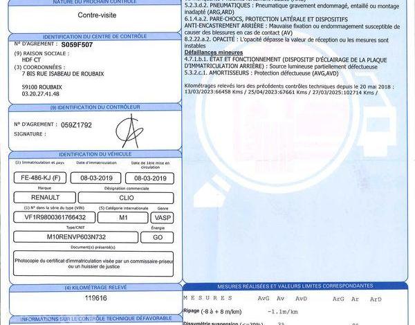 RENAULT CLIO IV SOCIETE 1.5 DCI 75ch AIR BLANC FE-486-KJ