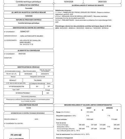 RENAULT TALISMAN 2.0 BLUEDCI 200CH INITIALE PARIS EDC BVA  FE-811-VZ