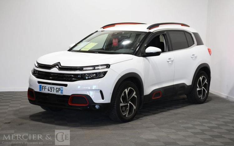 CITROEN C5 AIRCROSS 1,5 BLUE HDI 130 FEEL EAT BVA START/STOP BLANC FF-497-GP