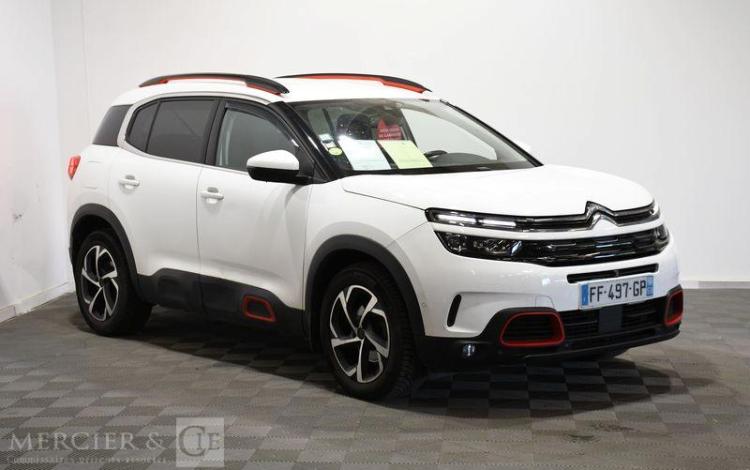 CITROEN C5 AIRCROSS 1,5 BLUE HDI 130 FEEL EAT BVA START/STOP BLANC FF-497-GP