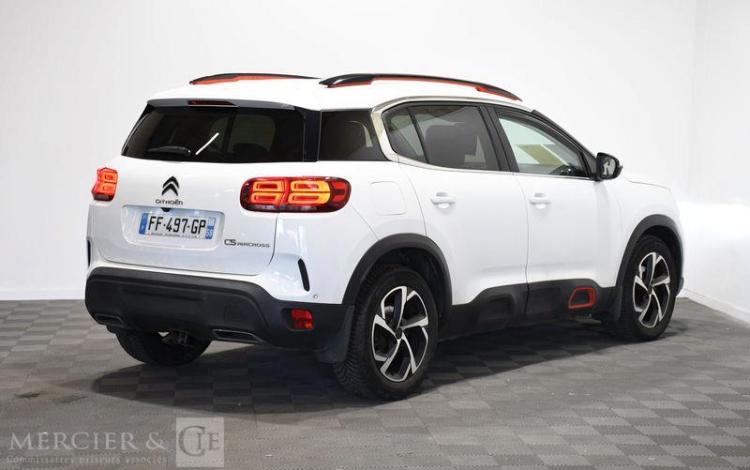 CITROEN C5 AIRCROSS 1,5 BLUE HDI 130 FEEL EAT BVA START/STOP BLANC FF-497-GP
