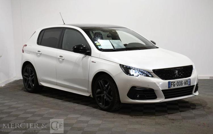 PEUGEOT 308 1,5 BLUEHDI 130 GT LINE BLANC FG-006-WX