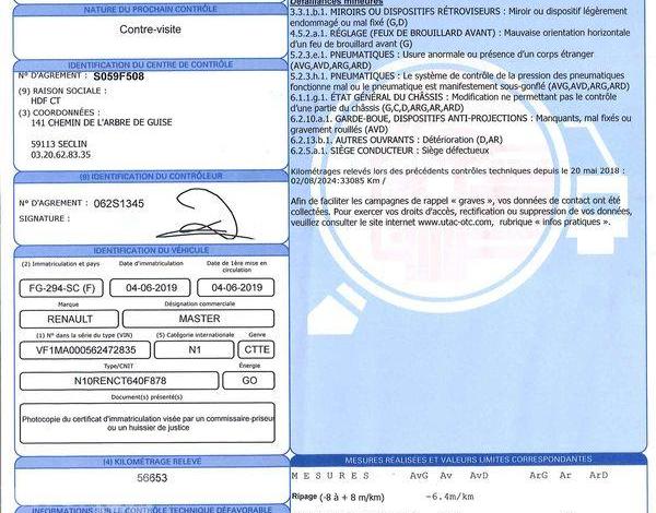 RENAULT MASTER 2.3 DCI 145ch 3T5 L2H2 GRAND-CONFORT BLANC FG-294-SC