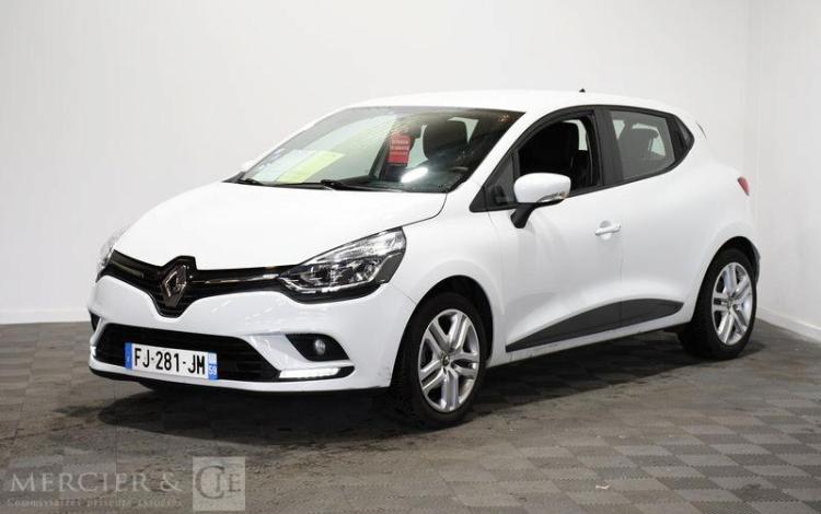 RENAULT CLIO IV SOCIETE 0.9 TCE 90ch BUSINESS REVERSIBLE BLANC FJ-281-JM