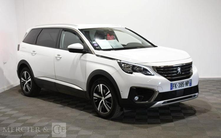 PEUGEOT 5008 1.2 PURETECH 130ch ALLURE EAT BLANC FK-395-NP