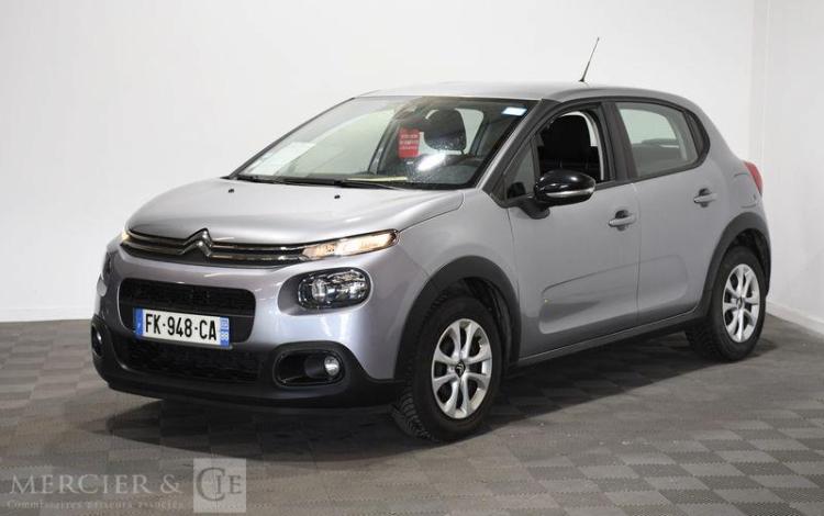 CITROEN C3 STE PURETECH 82CH S&S FEEL NAV 5P GRIS FK-948-CA