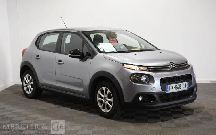 CITROEN C3 STE PURETECH 82CH S&S FEEL NAV 5P GRIS FK-948-CA