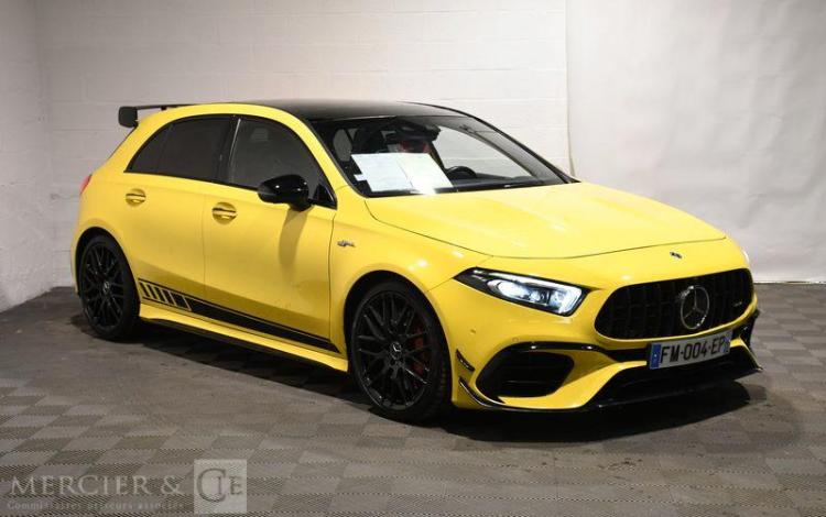 MERCEDES CLASSE A 45 S AMG  EDITION 1 JAUNE FM-004-EP