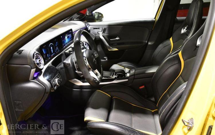 MERCEDES CLASSE A 45 S AMG  EDITION 1 JAUNE FM-004-EP