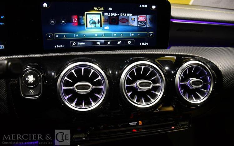MERCEDES CLASSE A 45 S AMG  EDITION 1 JAUNE FM-004-EP