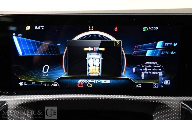 MERCEDES CLASSE A 45 S AMG  EDITION 1 JAUNE FM-004-EP