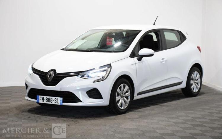 RENAULT CLIO V SOCIETE 1.5 BLUEDCI 85ch AIR NAVI BLANC FM-888-SL