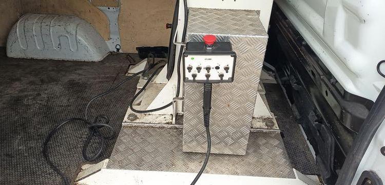 RENAULT TRAFIC 1,6DCI 120CV AVEC NACELLE KLUBB/K21 – 9M – 1138 HEURES BLANC FN-131-ML