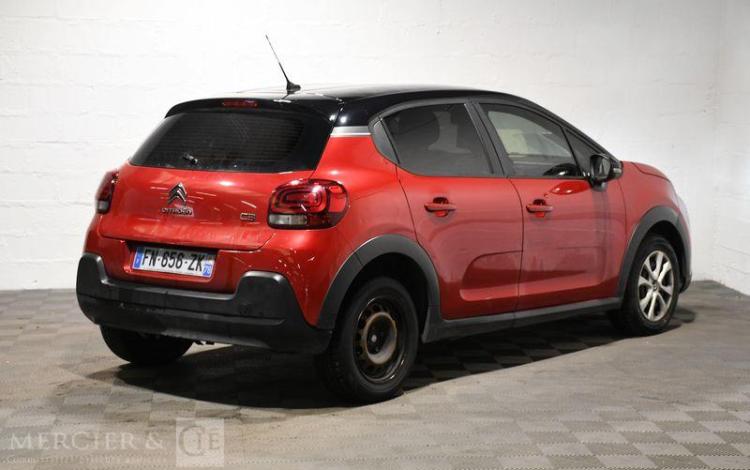 CITROEN C3 1.2 PURETECH 80ch FEEL – vente à pro car immo police ROUGE FN-656-ZK