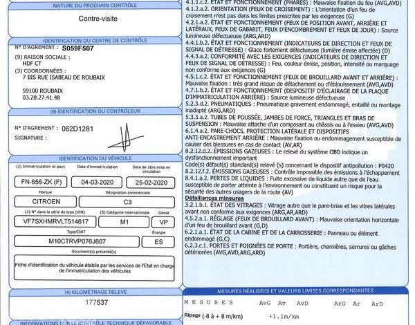 CITROEN C3 1.2 PURETECH 80ch FEEL – vente à pro car immo police ROUGE FN-656-ZK