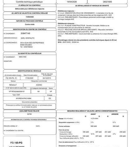 RENAULT SCENIC 1.3 TCE 140CH ENERGY INTENS EDC BVA  FQ-165-PG