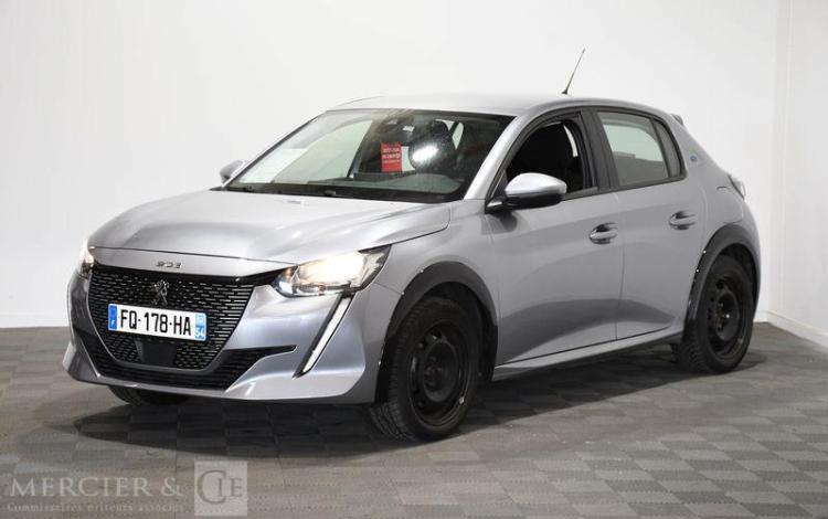PEUGEOT e-208 136CH ACTIVE BUSINESS GRIS FQ-178-HA